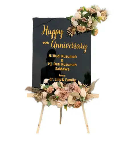 Papan Bunga Akrilik Blingoh