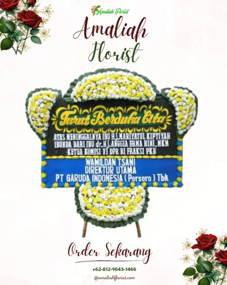 Papan Bunga Duka Blingoh